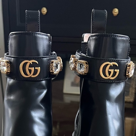 Gucci Chelsea boot w removable ankle strap - Picture 9 of 9